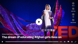 아프가니스탄 소녀들을 교육하는 꿈