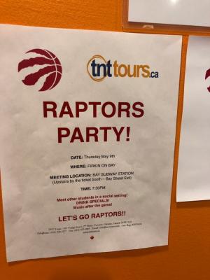 Raptors Party 다운타운 펍에 다녀왔어요~!