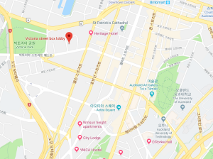 뉴질랜드 워킹홀리데이, 3-1 한국에서 보낸 택배 찾기 (victoria street box lobby)